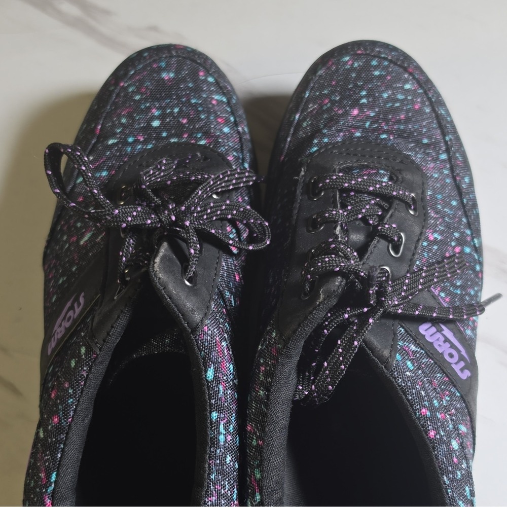 Storm Galaxy Women's Bowling Shoes Black Speckle, US 10 Medium (B/M)